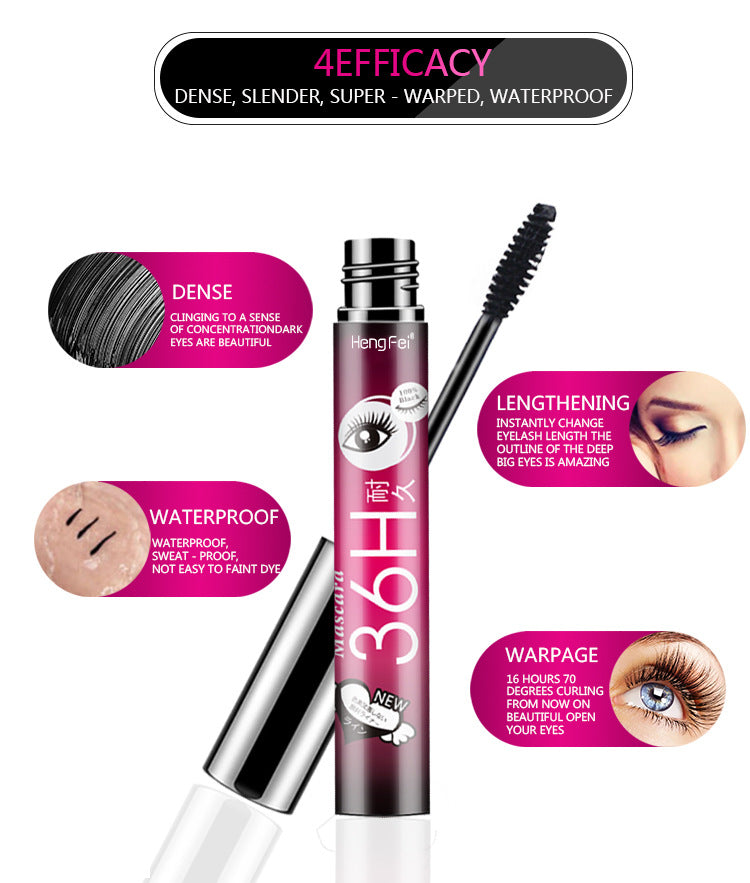 Hengfei Beauty Mascara 4D Curling Waterproof Mascara Makeup